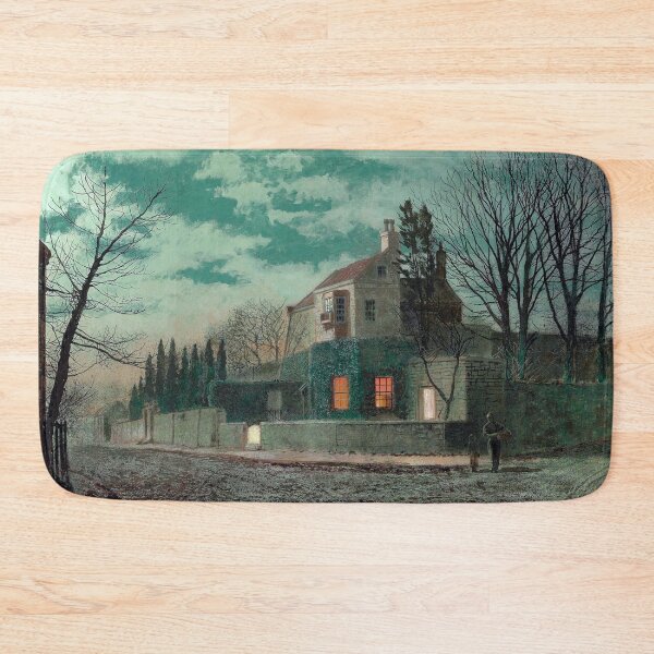 Artikelvorschau, John Atkinson Grimshaw - Yew Court, Scalby, Near Scarborough entworfen und verkauft von ArtExpression.