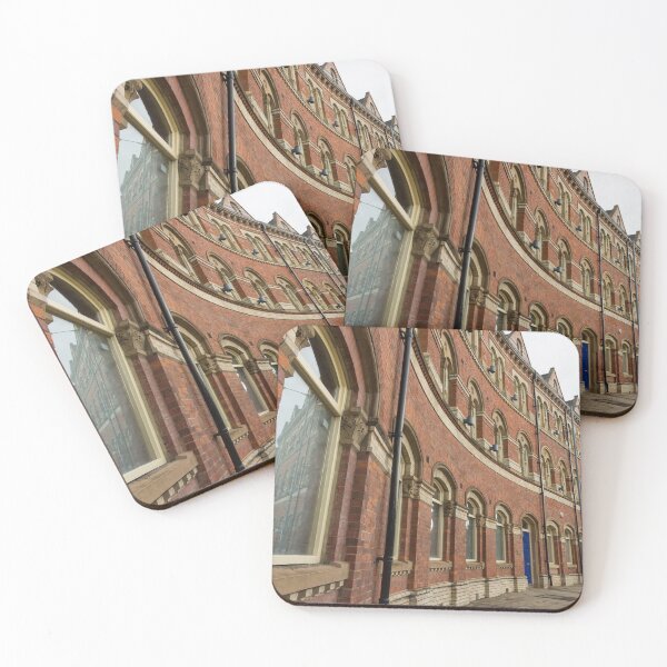 Item preview, Victorian red brick three storey row in street. designed and sold by Andy Chisholm.