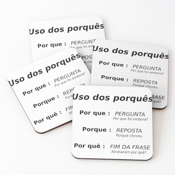 Item preview, Camiseta "Uso dos porquês" designed and sold by Design1985.