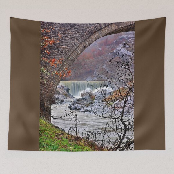 Item preview, The old bridge and the waterfall designed and sold by Hercules Milas.