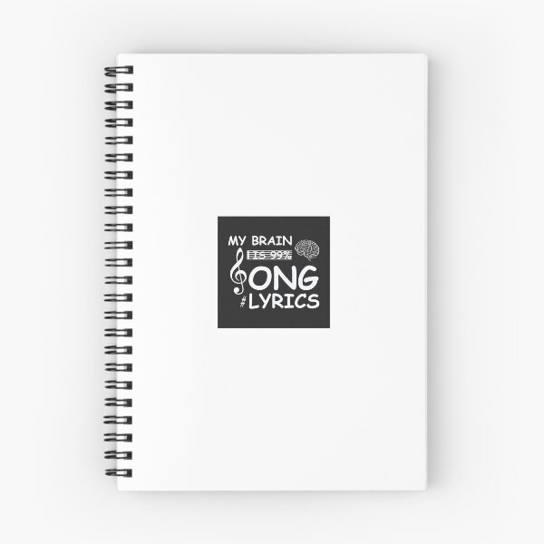Item preview, My brain is 99 % song lyrics  designed and sold by Singerevita.