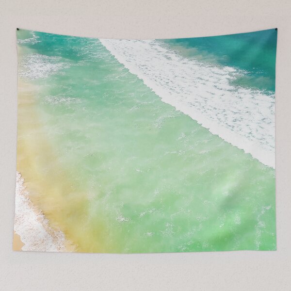 Item preview, Aerial view of waves designed and sold by StaySaltyArt.