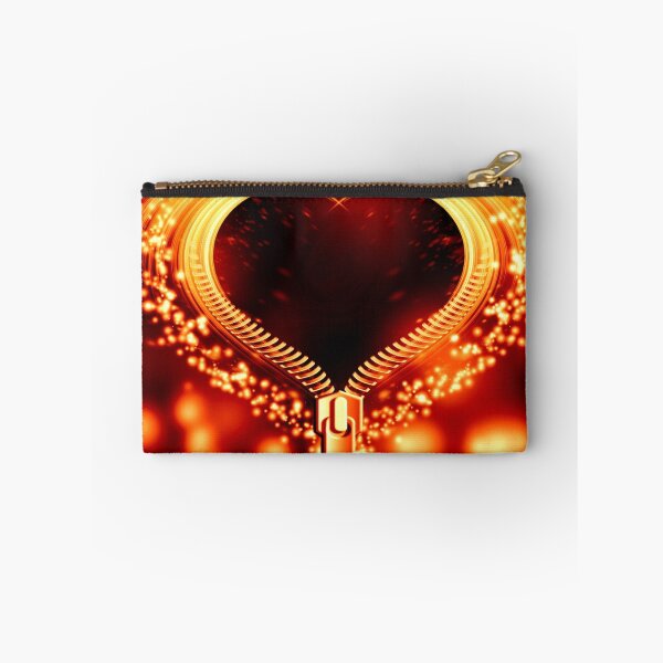 Aperçu de l'œuvre abstract valentine card golden heart créée et vendue par Orderposter.