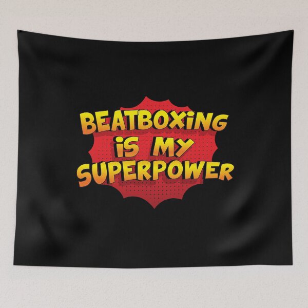 Item preview, Beatboxing is my Superpower Funny Design Beatboxing Gift designed and sold by Custom365.