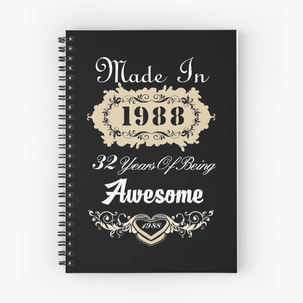 Item preview, Made in 1988 32 years of being awesome designed and sold by MyFamily.