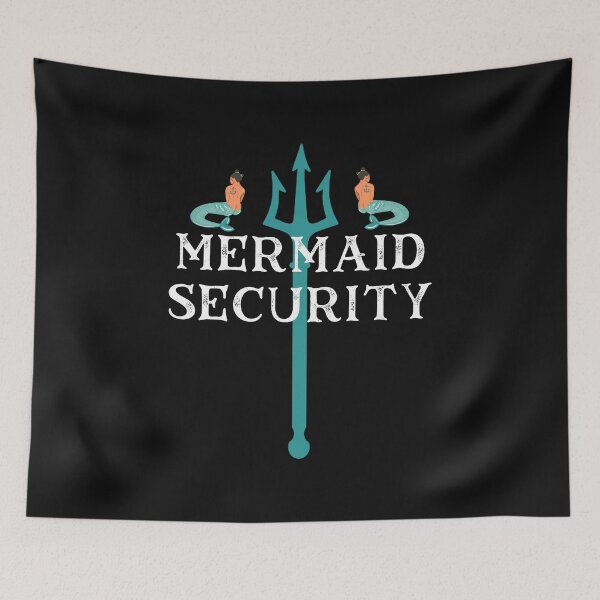 Item preview, Mermaid Security Birthday Gift Swimmer design designed and sold by Leslie Smith.