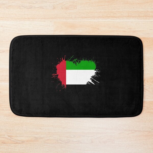 Item preview, Arab Emirates heart flag designed and sold by 1681830934131.
