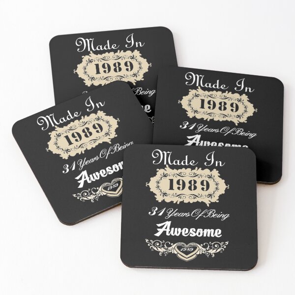 Item preview, Made in 1989 31 years of being awesome designed and sold by MyFamily.
