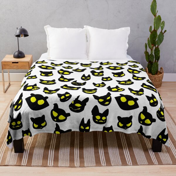 Item preview, Halloween Cats\ Bats - Yellow designed and sold by Petcisely.