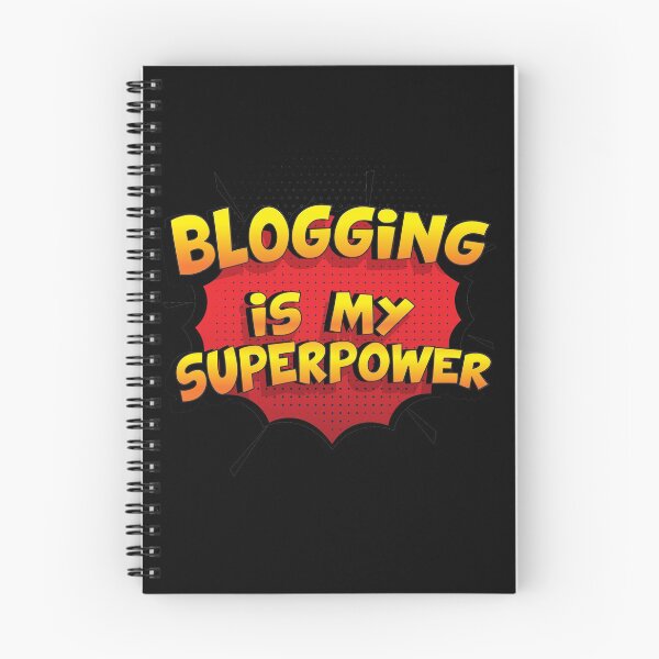 Item preview, Blogging es mi regalo de blogging Superpower Funny Design designed and sold by Custom365.