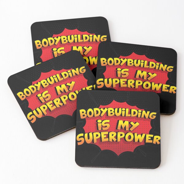 Item preview, Bodybuilding is my Superpower Funny Design Bodybuilding Gift designed and sold by Custom365.