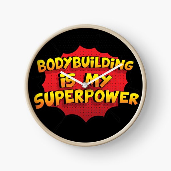 Item preview, Bodybuilding is my Superpower Funny Design Bodybuilding Gift designed and sold by Custom365.