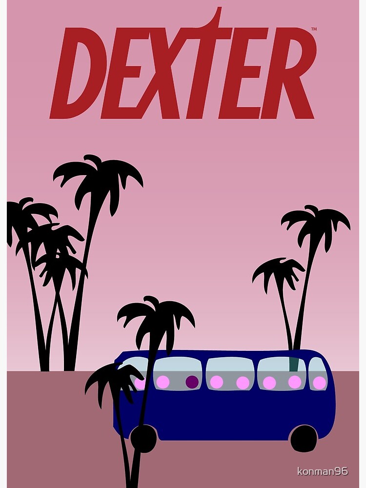 Dark Passenger Dexter Minimalist Art Board Print By Konman96