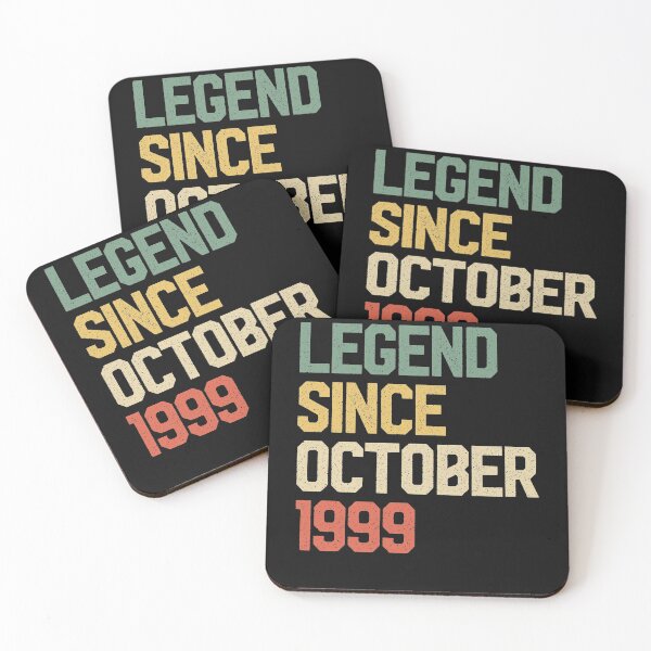 Item preview, Legend Since October 1999 20 Years Old Gift 20th Birthday designed and sold by Nikolaienko Artem.