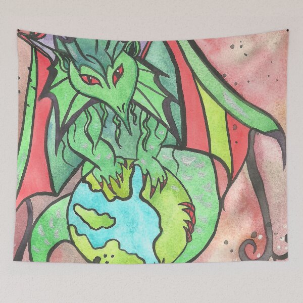 Item preview, Earth Protector Dragon  designed and sold by Niina  Niskanen.