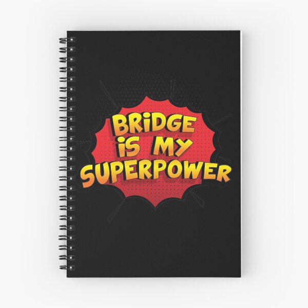 Item preview, Bridge is my Superpower Funny Design Bridge Gift designed and sold by Custom365.
