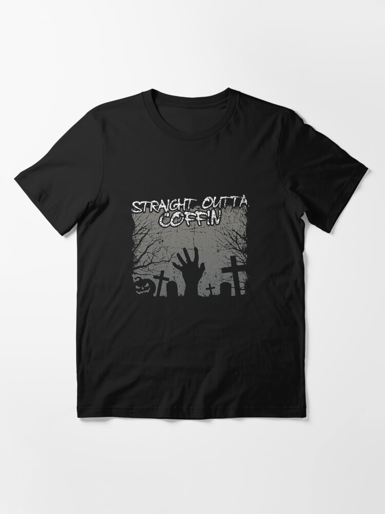 Alternate view of Straight Outta Coffin - Scary Coffin Essential T-Shirt