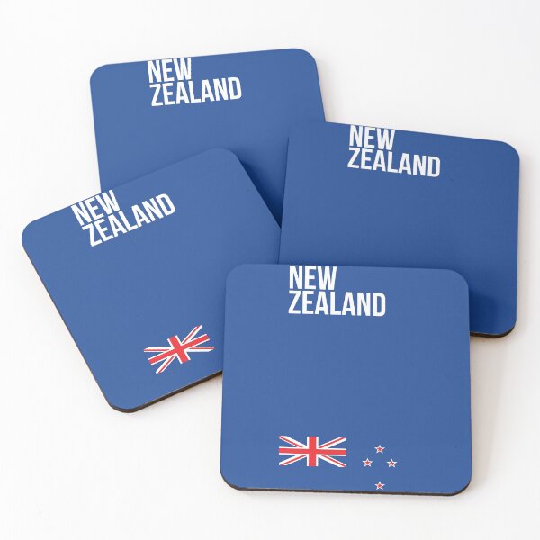 Item preview, New Zealand Flag on a blue background designed and sold by Brimson-Marlor.