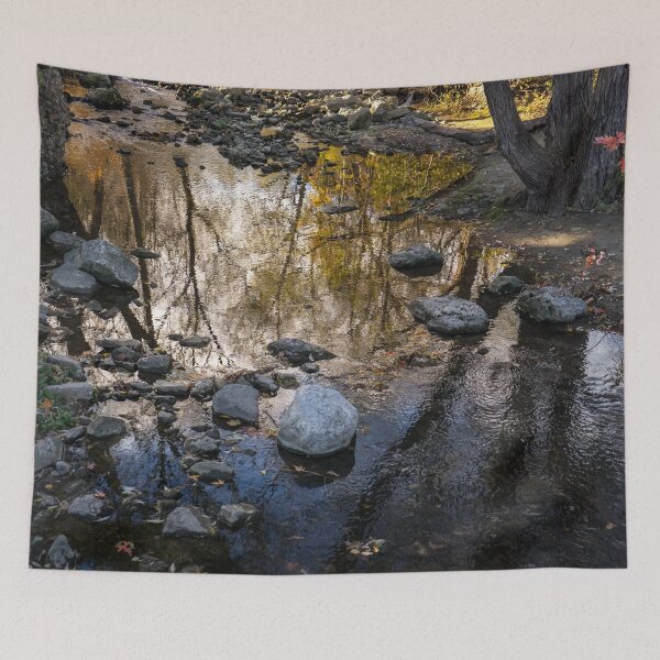 Item preview, Hot and Cold - Autumn Stream Silken Reflections designed and sold by Georgia Mizuleva.