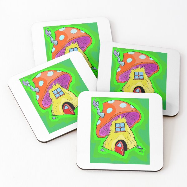 Item preview, Colorized Mushroom House designed and sold by coreyhasissues.