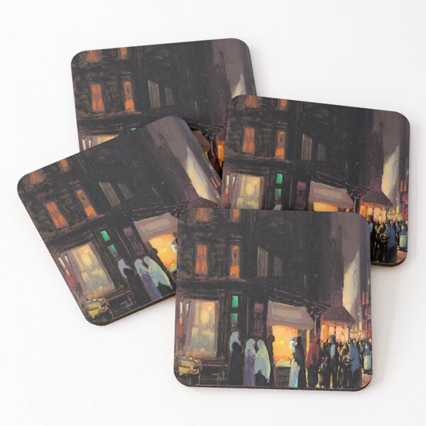 Item preview, Bleeker and Carmine Streets-George Luks designed and sold by LexBauer.