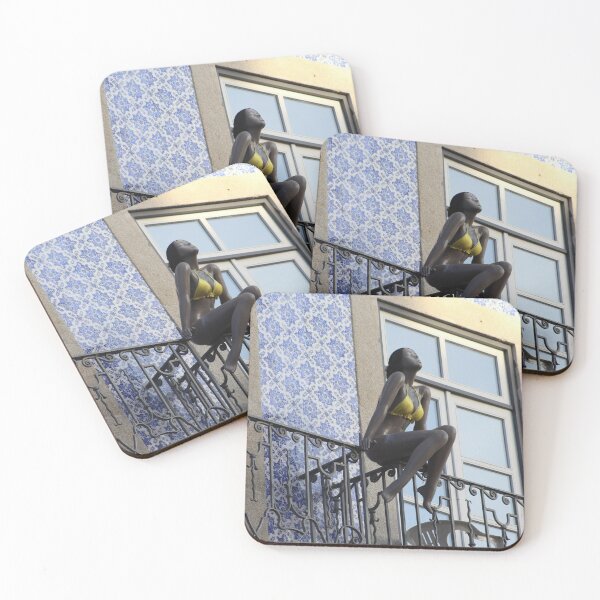 Item preview, Mannequin sunbathing at the balcony designed and sold by Anna Lemos.