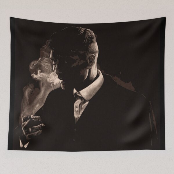 Item preview, Tommy Shelby Smoking a Cigarette designed and sold by L. Layne.