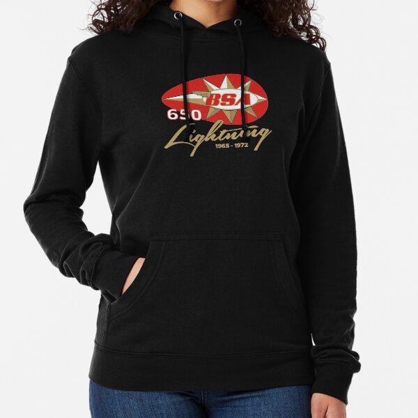 BSA Lightning 650 motorcycle Lightweight Hoodie