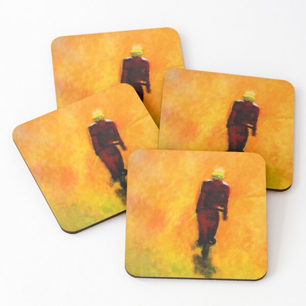 Item preview, Cyclist in the Haze designed and sold by Stella9.