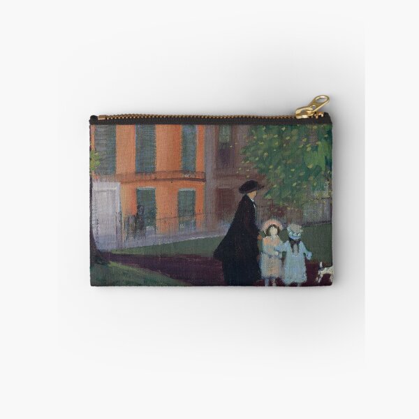 Item preview, View of Beacon Street from Boston Common-George Luks designed and sold by LexBauer.