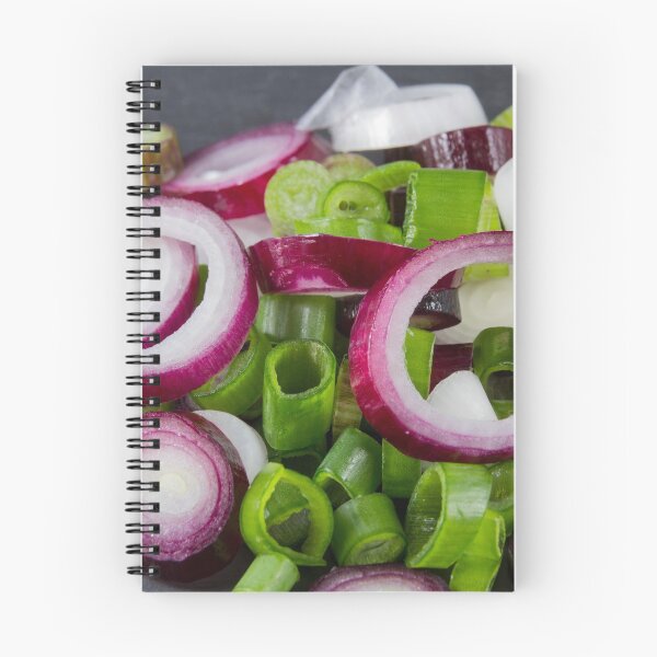 Item preview, allum purple and green salad spring onions designed and sold by Andy Chisholm.
