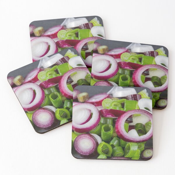 Item preview, allum purple and green salad spring onions designed and sold by Andy Chisholm.