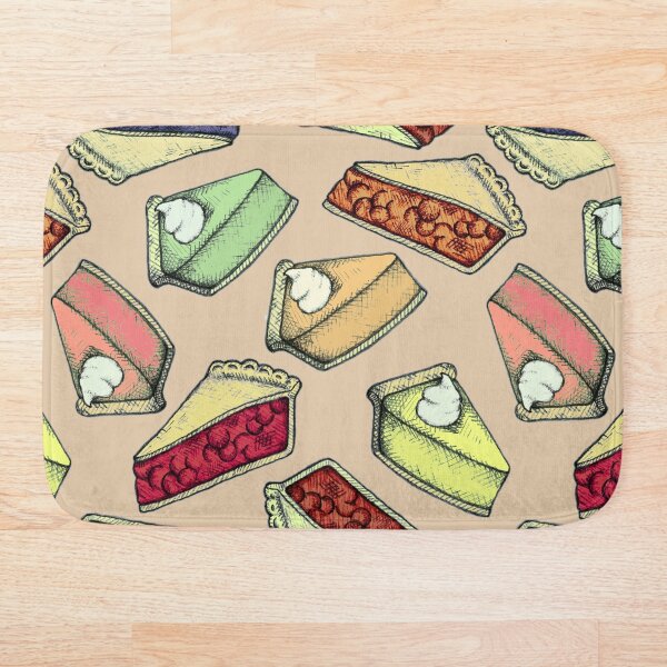 Item preview, Easy As Pie - cute illustrations of pie on neutral tan  designed and sold by Perrin Le Feuvre.