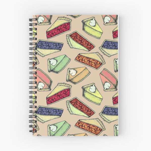Item preview, Easy As Pie - cute illustrations of pie on neutral tan  designed and sold by Perrin Le Feuvre.