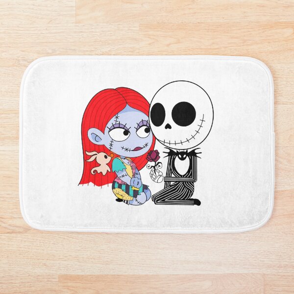 Jack and sally Bath Mat