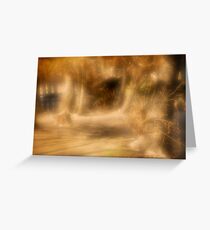 Painted scene Greeting Card