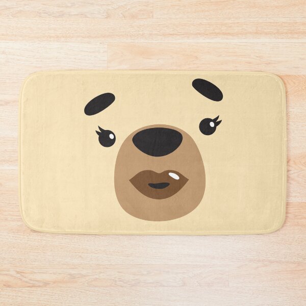 Item preview, Cute girly teddy bear face designed and sold by jazzydevil.