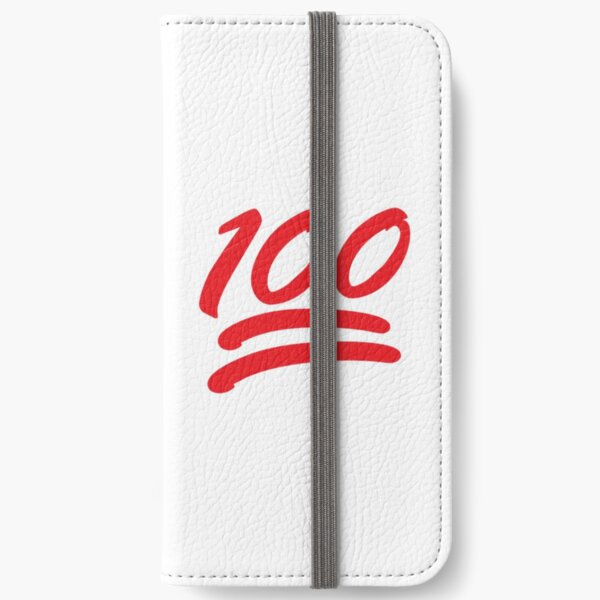 100 Emoji Iphone Wallet By Wuzzduzz Redbubble