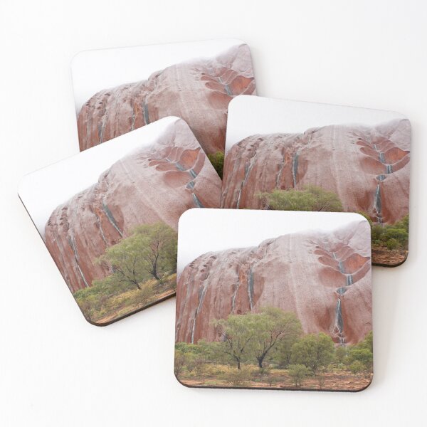 Item preview, Amazing Uluru Waterfalls. "Raining on the Rock" designed and sold by RankAmateur.
