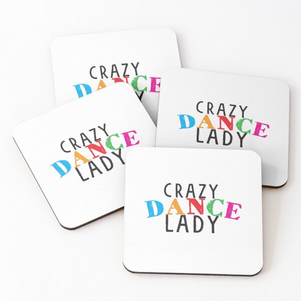 Item preview, Crazy Dance lady in rainbow colours designed and sold by jazzydevil.
