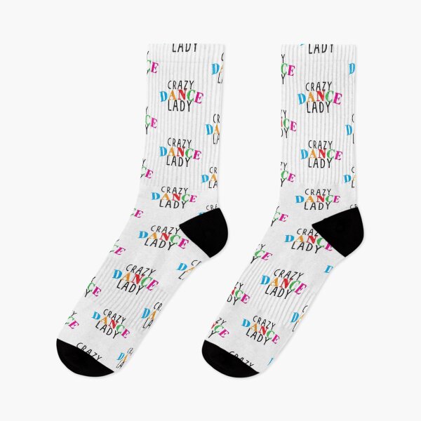 Item preview, Crazy Dance lady in rainbow colours designed and sold by jazzydevil.
