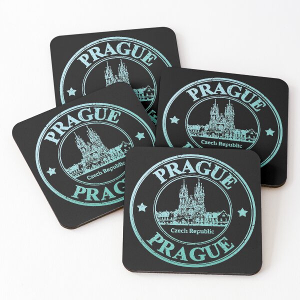 Artikelvorschau, Prag Retro Blau entworfen und verkauft von nexus34.