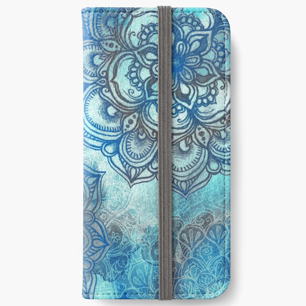 Lost in Blue - a daydream made visible iPhone Wallet