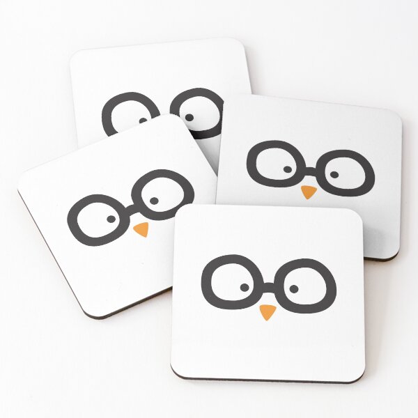 Item preview, BIRD FACE in cute nerd glasses  designed and sold by jazzydevil.