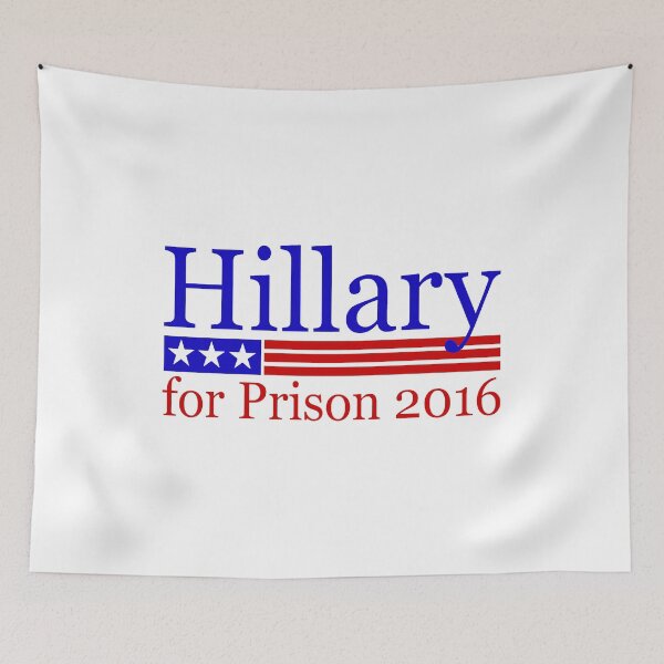 Item preview, Hillary for Prison 2016 designed and sold by TheLastStand.