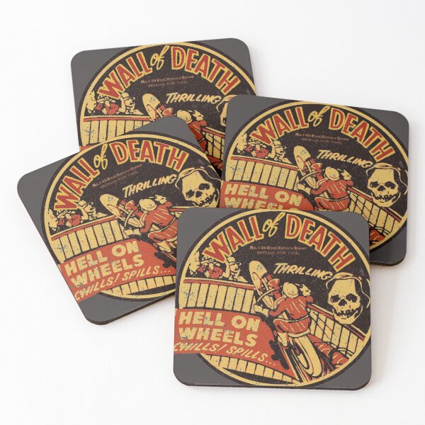 Item preview, Vintage Wall of Death Moto designed and sold by Kujo Dangerous Vintage.