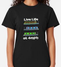 Narrow boat Canal Boat T shirt Classic T-Shirt