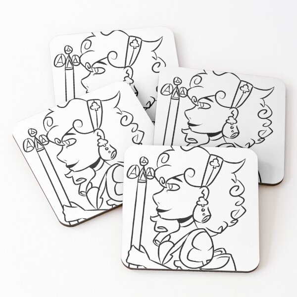 Item preview, Queen of clubs (Coloring version) designed and sold by UnicornDaya.
