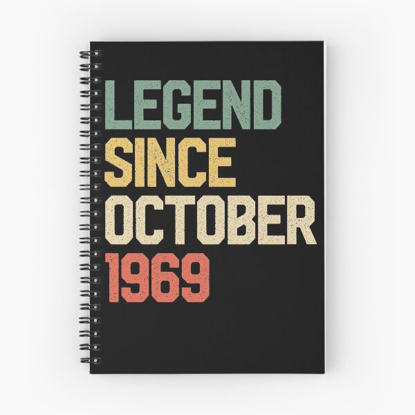 Item preview, Legend Since October 1969 50 Years Old Gift 50th Birthday  designed and sold by Nikolaienko Artem.