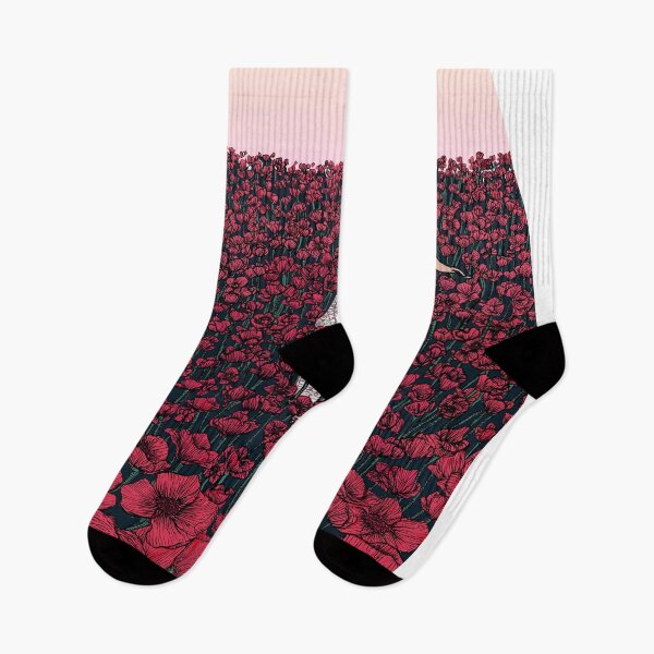 Item preview, Field of Poppies | Coloured Version designed and sold by ECMazur Art.